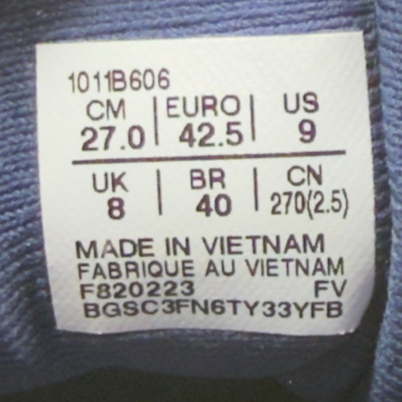 Asics Trabuco Max 2 Mens Size 9 Trail Running Shoes Navy Orange 1011B606 EUC - Picture 12 of 16